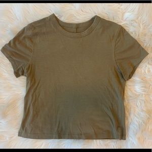 Lululemon Cropped Tee